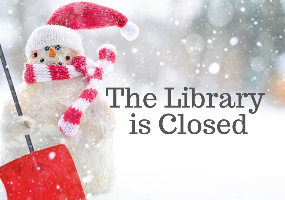 Library Closed December 22