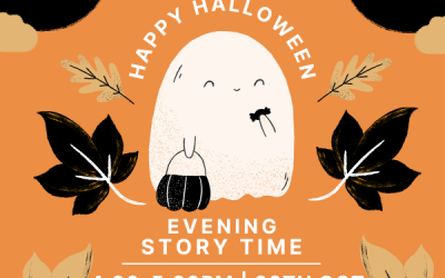 Evening Story Time October 26th @ 4:30pm