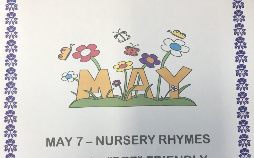 May Story Time Schedule