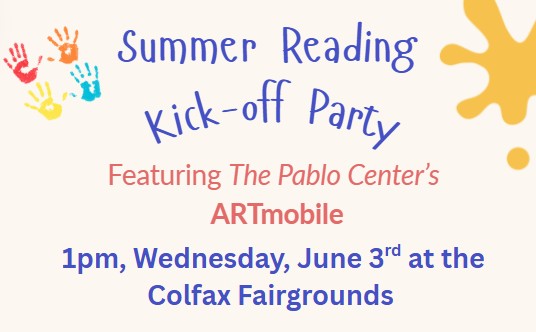 Summer Reading Kick-off Party featuring the Pablo’s ARTmobile